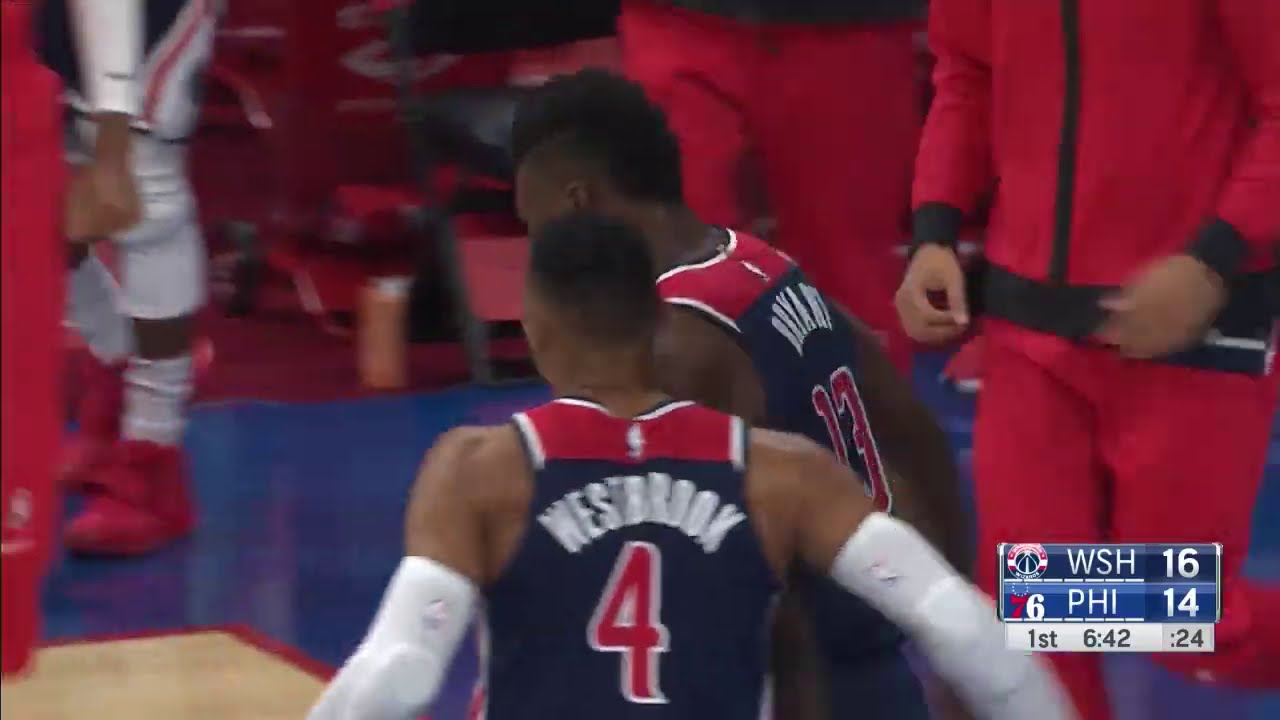 Highlights: Russell Westbrook drops triple double in Wizards debut - 12/23/20 background