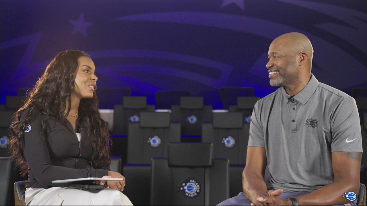 KENDRA DOUGLAS SITS DOWN WITH COACH MOSLEY background
