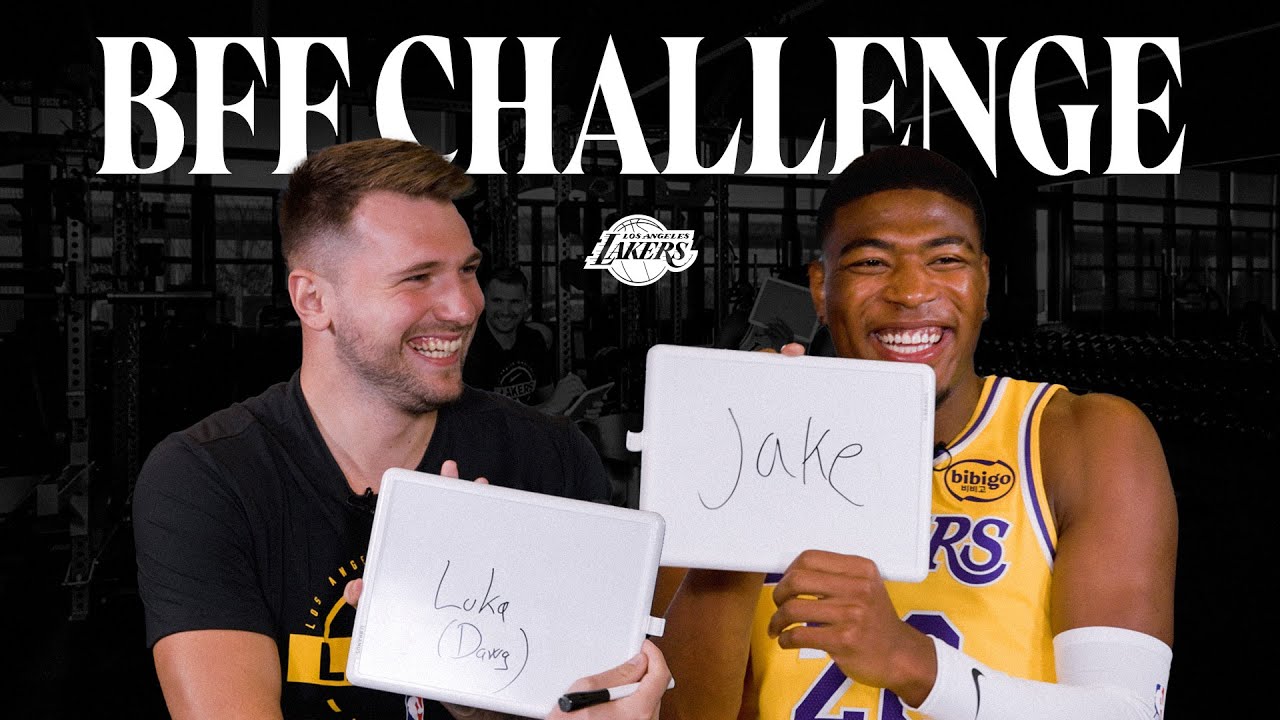 Luka Dončić & Rui Hachimura put their Friendship to the Test background