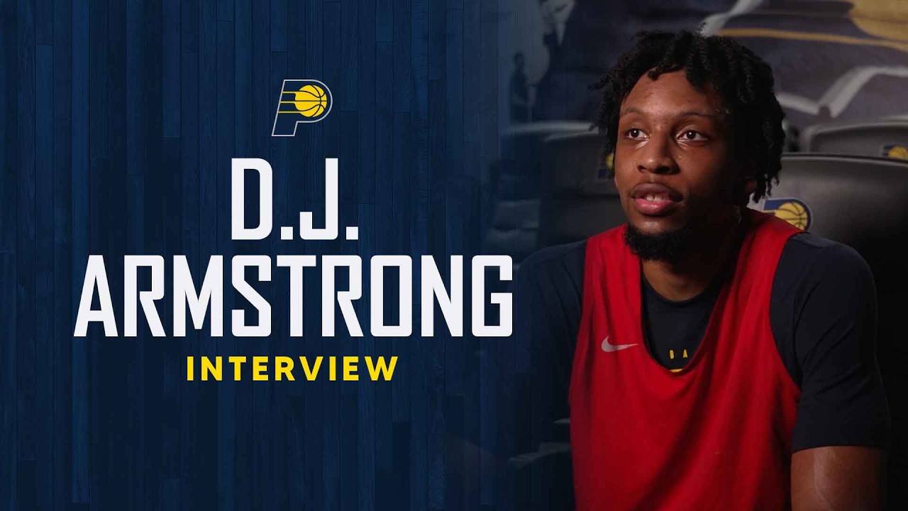D.J. Armstrong 1-on-1 Interview | Indiana Pacers Prospect Workouts