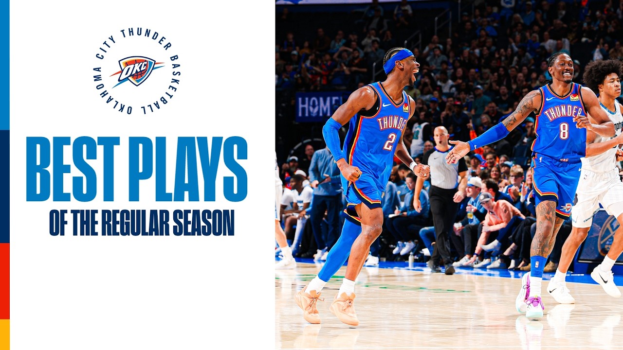 Three Hours of the Best Plays from the 2025-26 NBA Regular Season | OKC Thunder