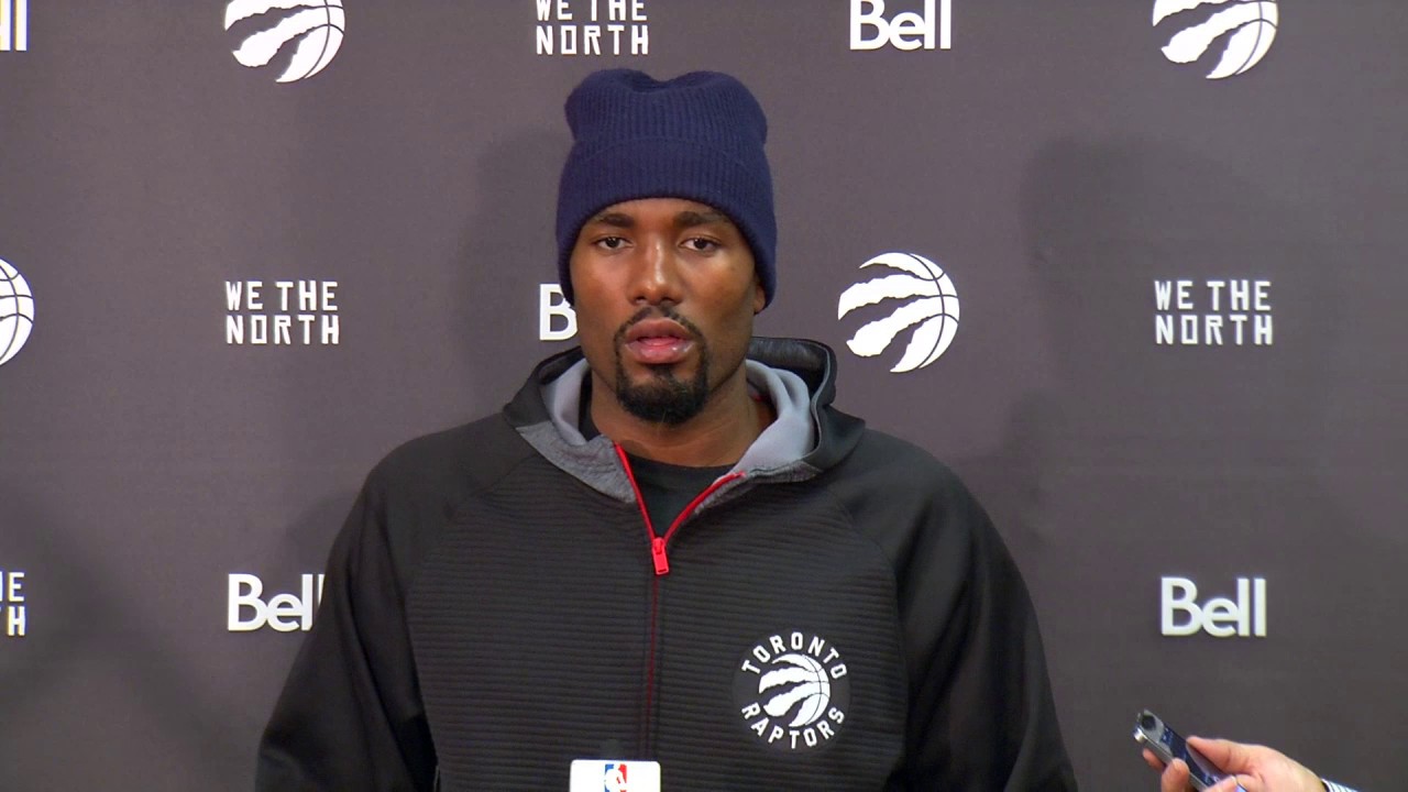 Raptors Pre-Game: Serge Ibaka - February 15, 2017 background