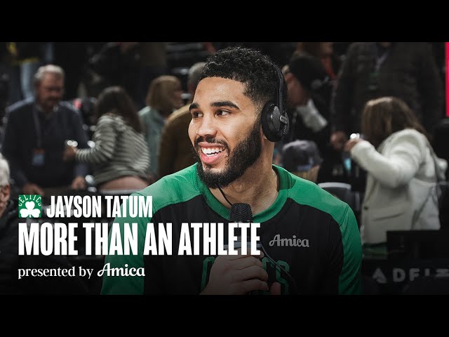Jayson Tatum has built a strong bond with Boston through community outreach and raising Deuce đ background