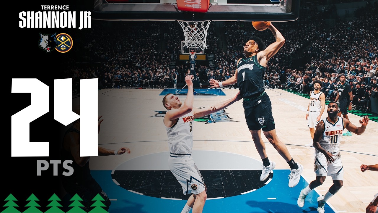Terrence Shannon Jr Drops 24 Points In His First Career Playoff Start Vs The Nuggets | 04.30.26