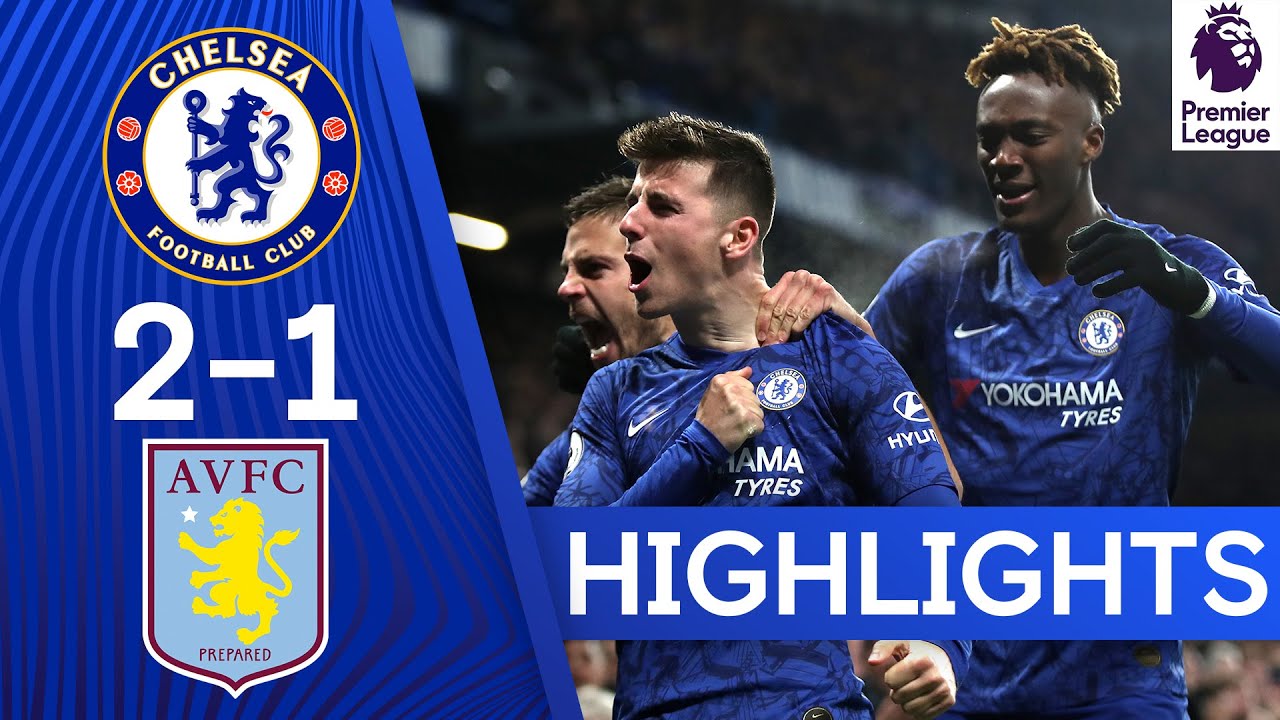 Chelsea 2-1 Aston Villa | Mount's Stellar Volley & Abraham's Return Bring Home the Win! | Highlights