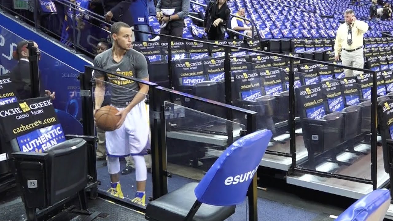 Stephen Curry's Hallway Three Evolution background