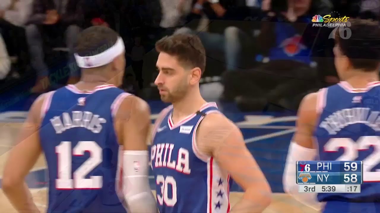 Furkan Korkmaz | Philadelphia 76ers @ New York Knicks | 01.18.20 background