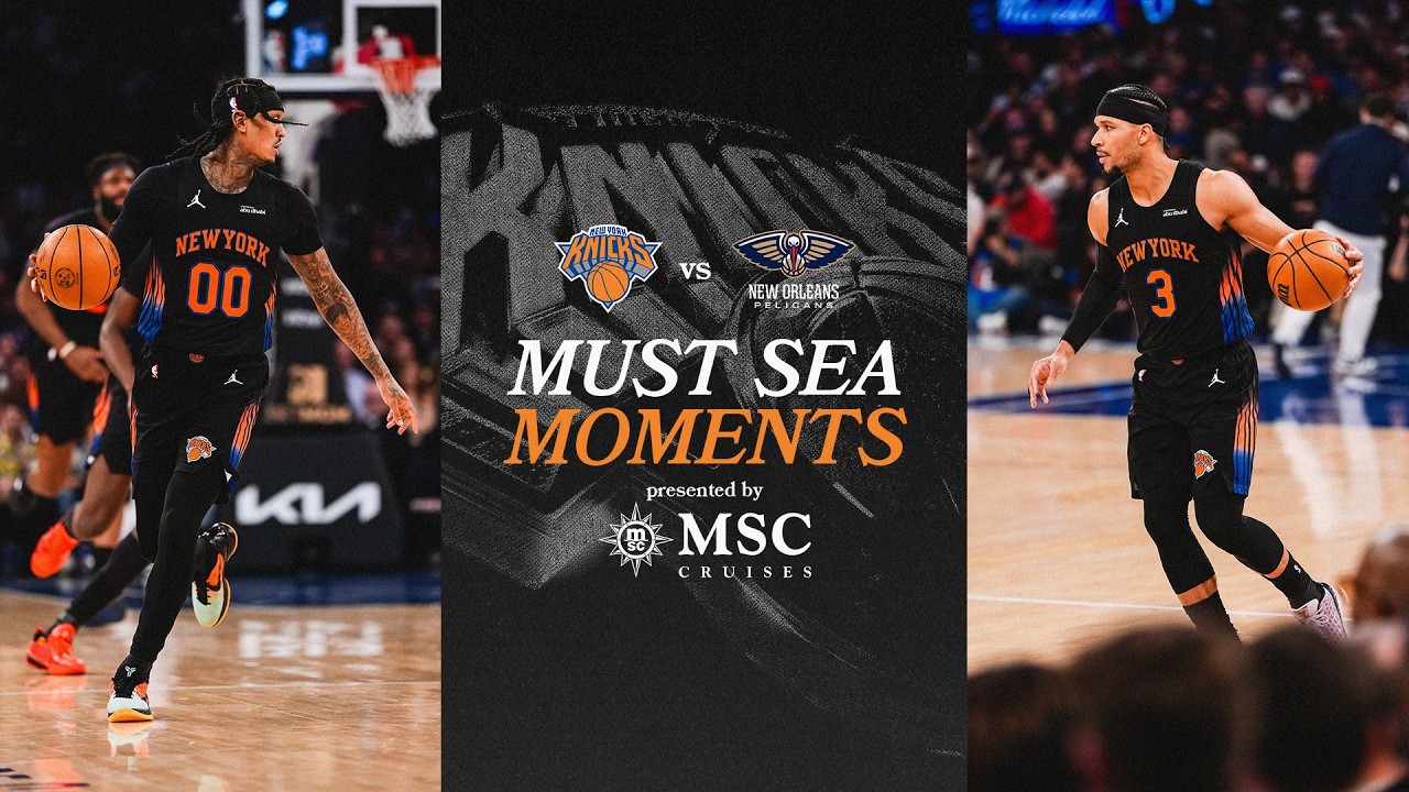 Knicks Win Against New Orleans Pelicans Marks 7th Consecutive Win | March 24, 2026 background