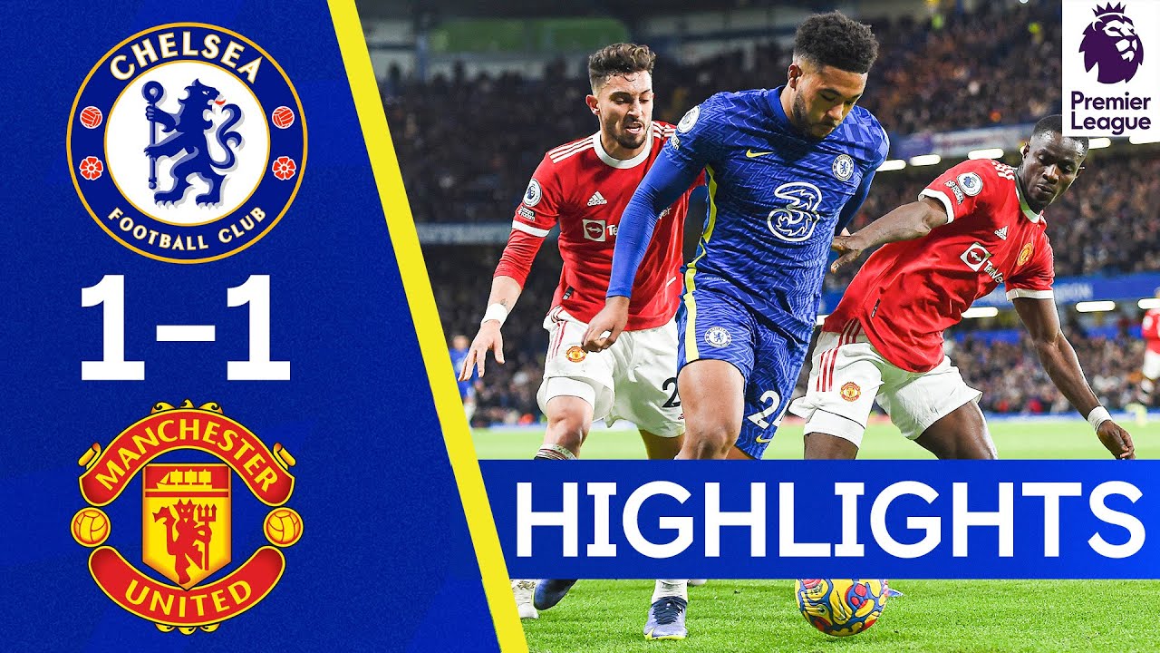 Chelsea 1-1 Manchester United | Premier League Highlights