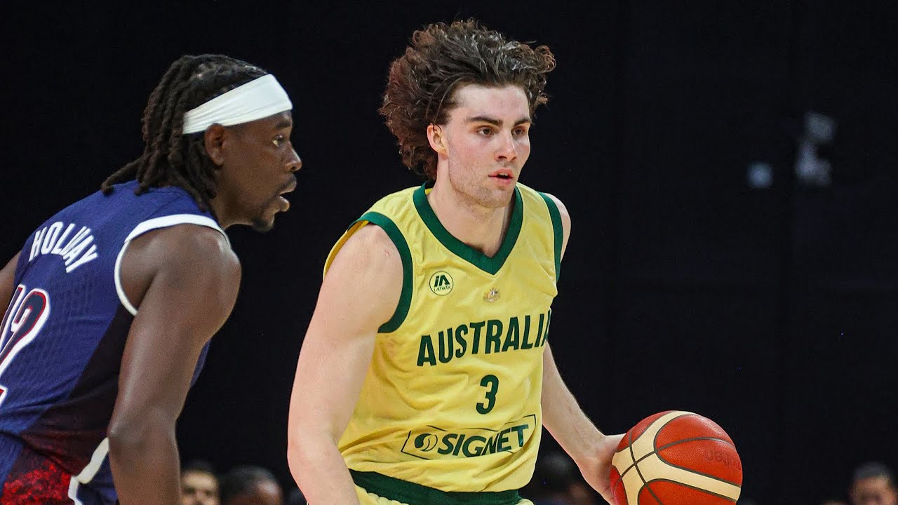 Josh Giddey nearly puts up a triple-double vs. Team USA 🔥 | 17 pts, 8 reb, 7 ast | Chicago Bulls