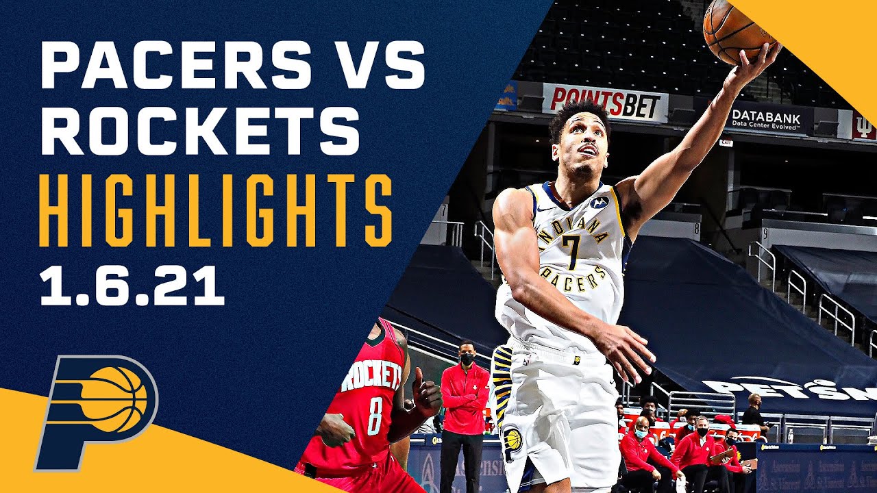 Indiana Pacers Highlights vs. Houston Rockets | January 6, 2021 | NBA