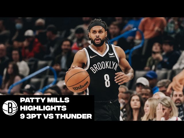Patty Mills Sets Nets Franchise Record with Nine Threes Off the Bench background