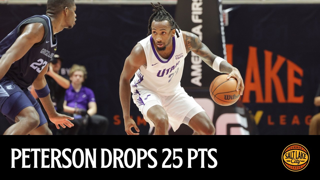 Full Highlights | Darren Peterson vs. Memphis Grizzlies (SLC Summer League) background