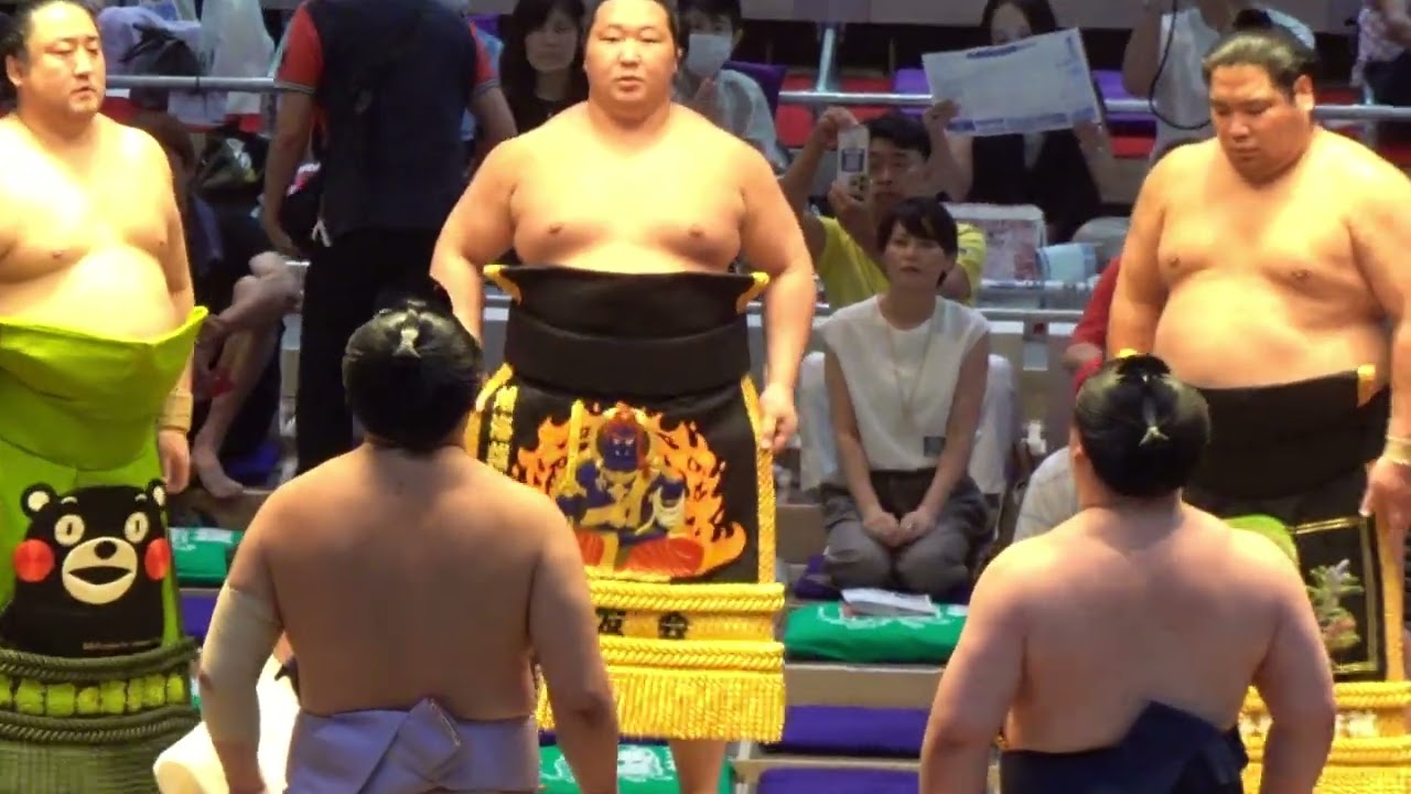 十両土俵入り 錦木 佐田の海 湘南乃海 炎鵬【大相撲令和8年7月場所】14日目【SUMO JUL DAY14】2026/07/25 名古屋場所