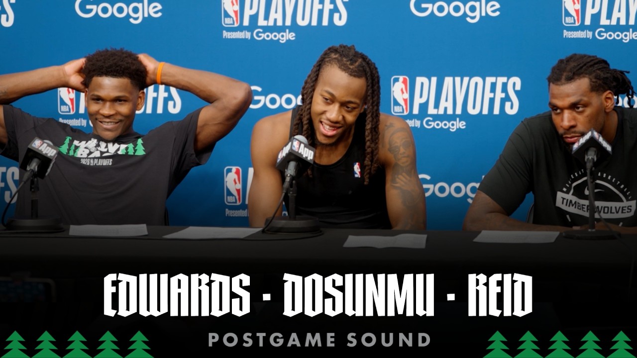 “We Found A Way To Win.” | Edwards, Dosunmu & Reid Postgame Sound | 05.10.26