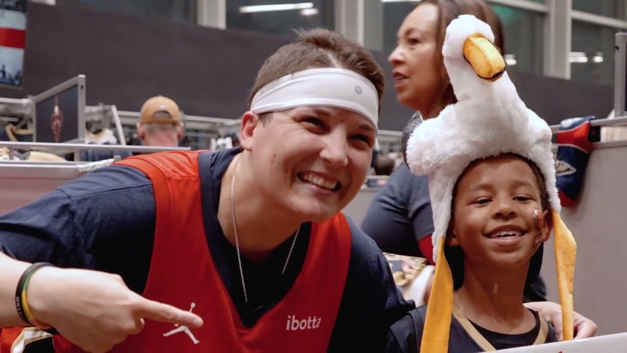 Pelicans Season Ticket Holder Stories: Mamma Bird background