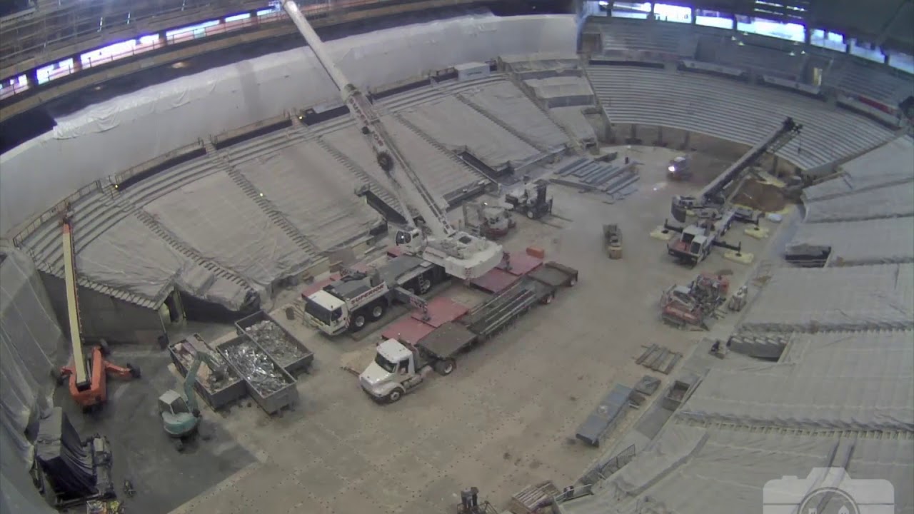 Watch All 124 Days of Philips Arena Construction in 97 Seconds background