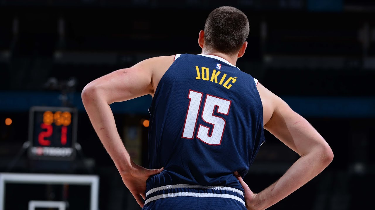 Nikola Jokić's incredible MVP-caliber season background
