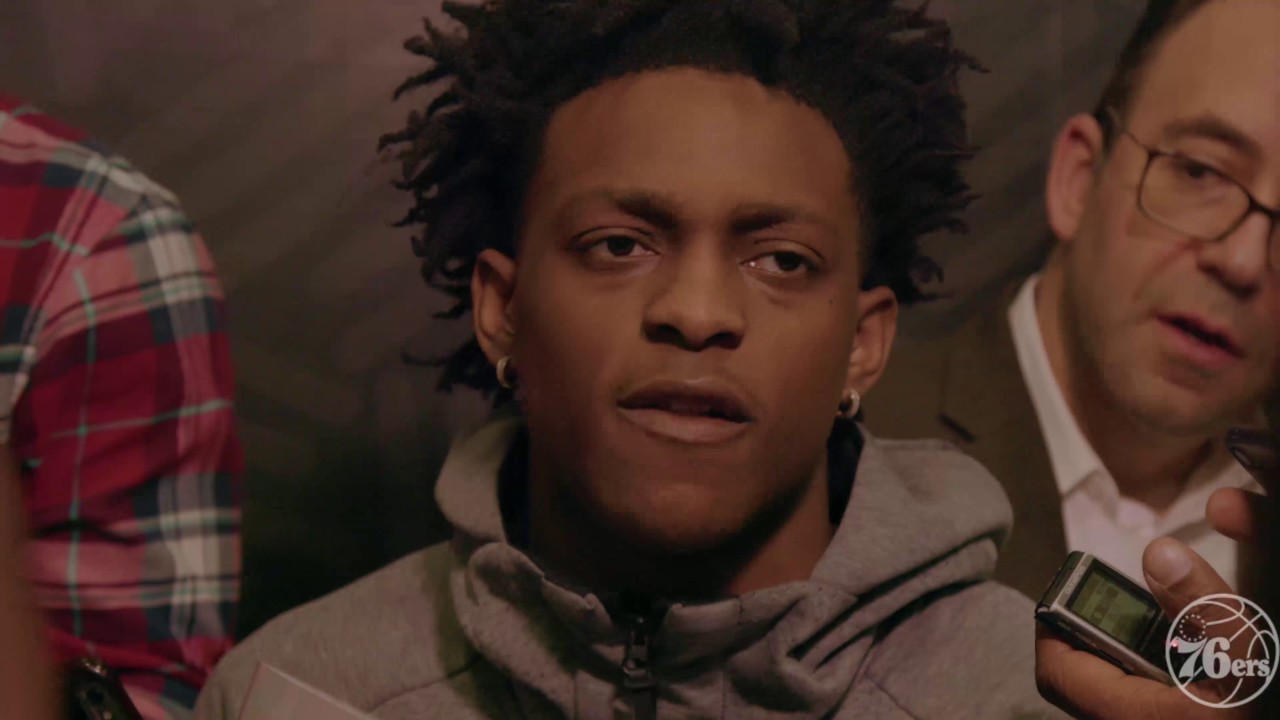 NBA Draft Combine Interview l De'Aaron Fox background