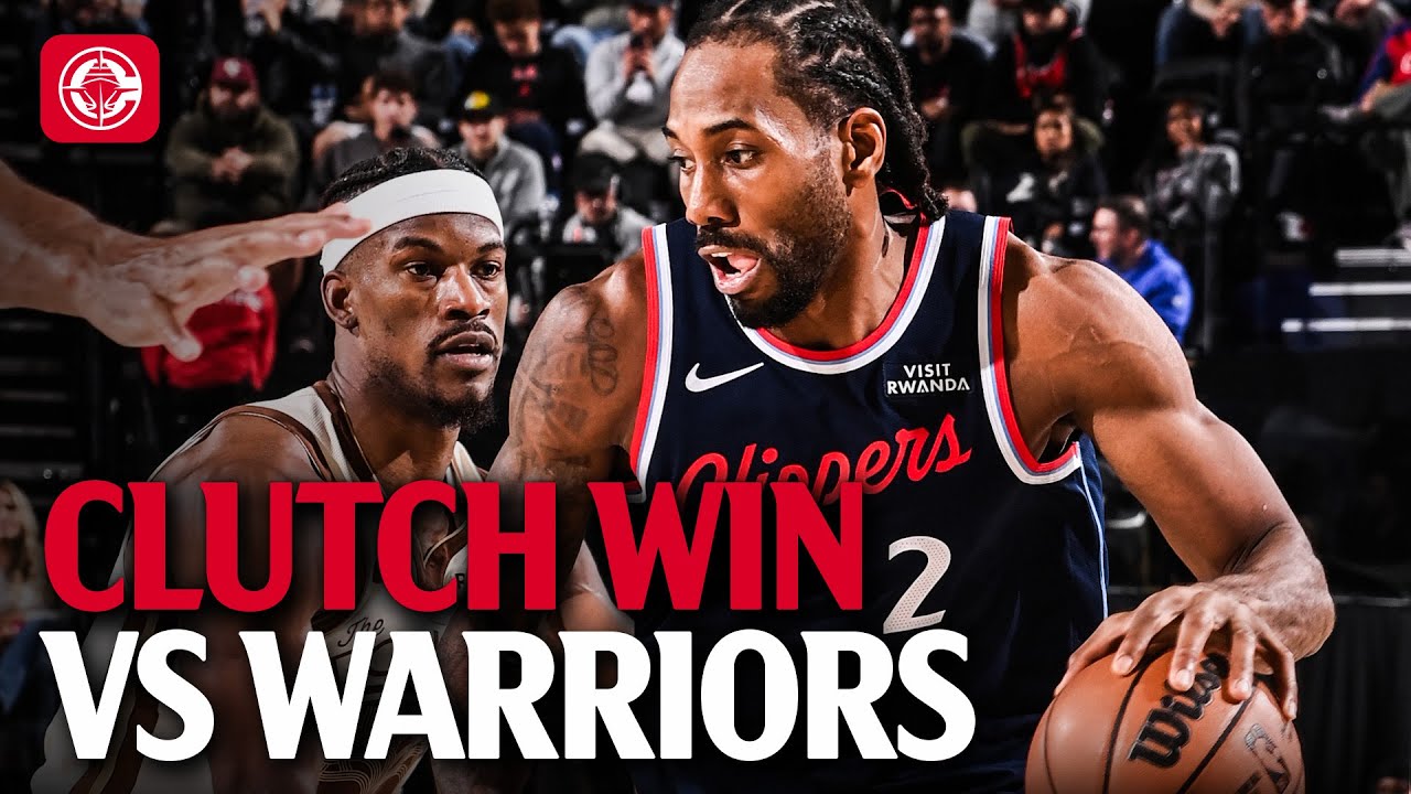 Clippers Pull Off Clutch Win vs. Warriors background