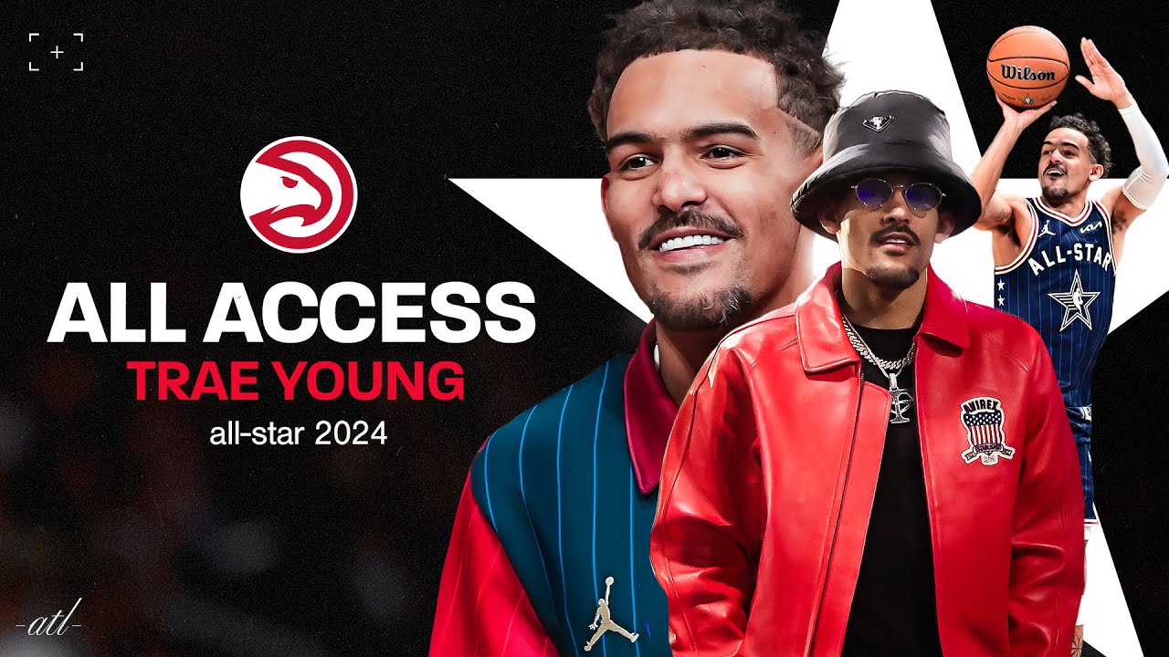 ALL ACCESS ๐ฅ Trae Young at NBA All Star 2024 ๐๐ฅถ