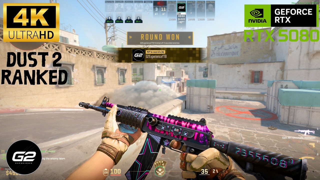 Counter Strike 2 | RTX 5080 | Ultra Settings 4K Gameplay (No Commentary) background