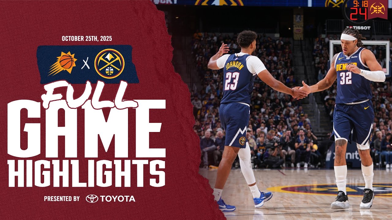 Denver Nuggets vs. Phoenix Suns | Full Game Highlights ЁЯУ║ background
