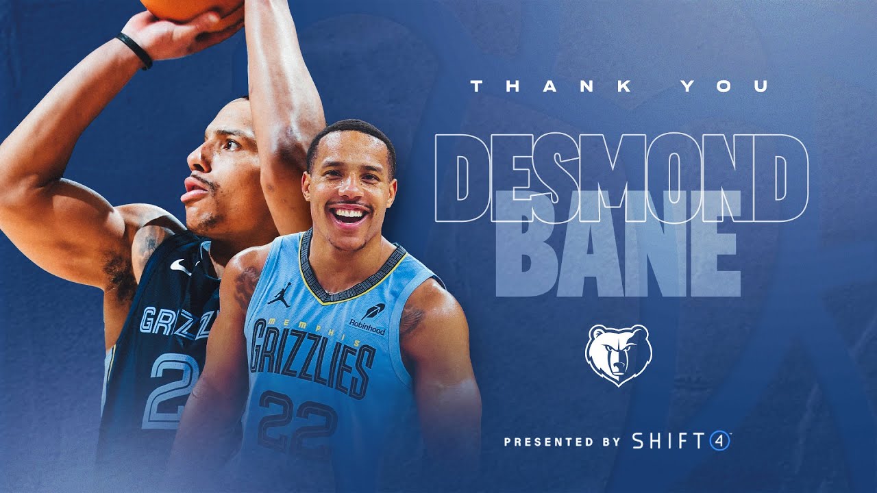 Thank You Desmond Bane background