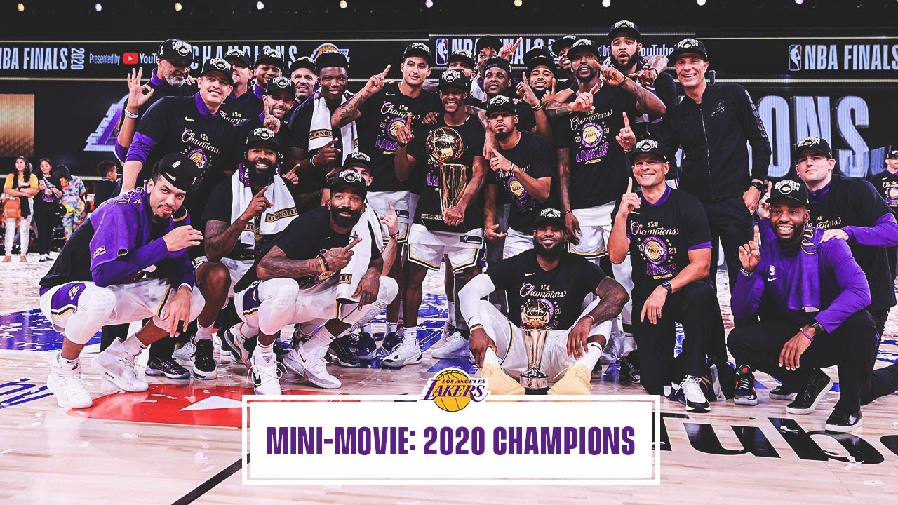 Mini-Movie: Lakers win 2020 NBA Championship background