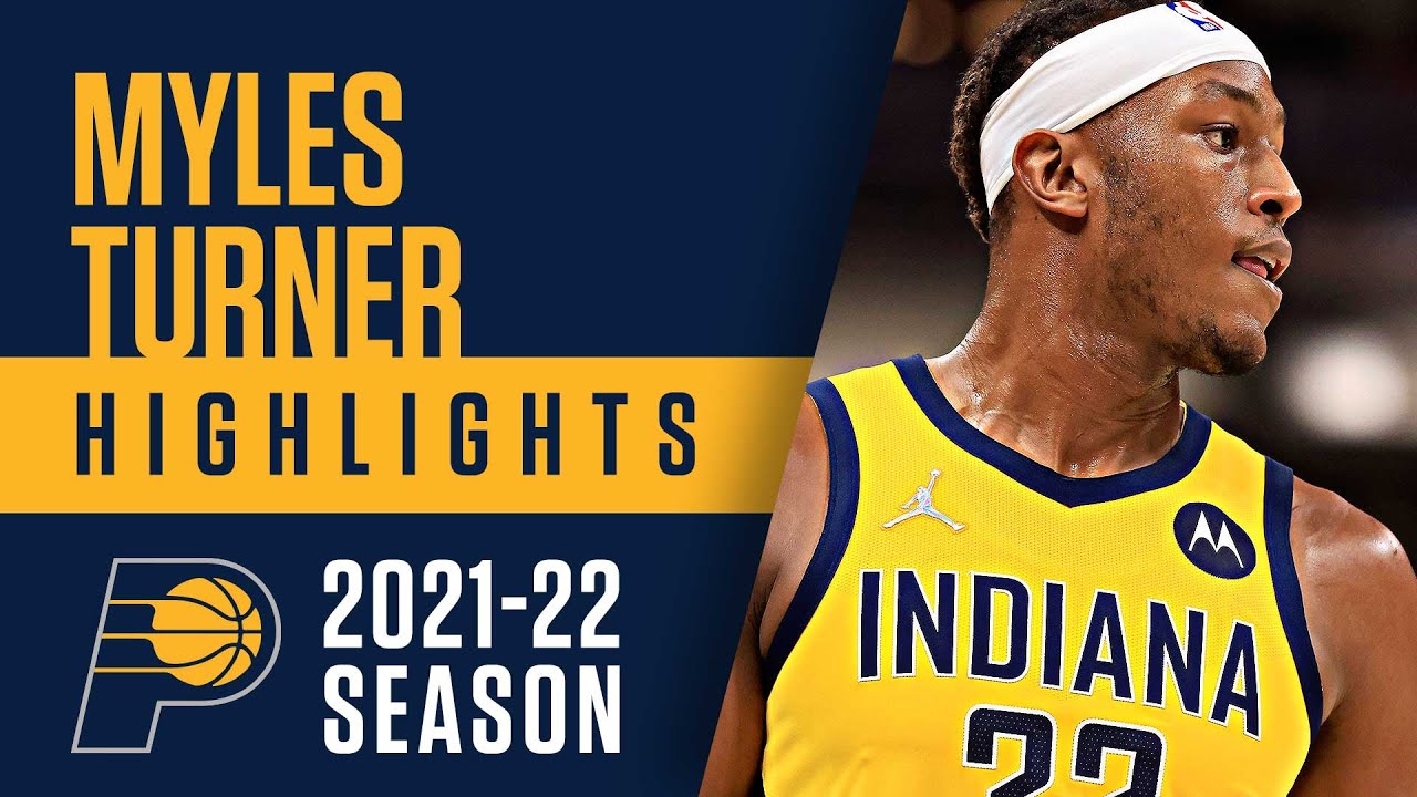 Myles Turner 2021-22 Highlights | Indiana Pacers background