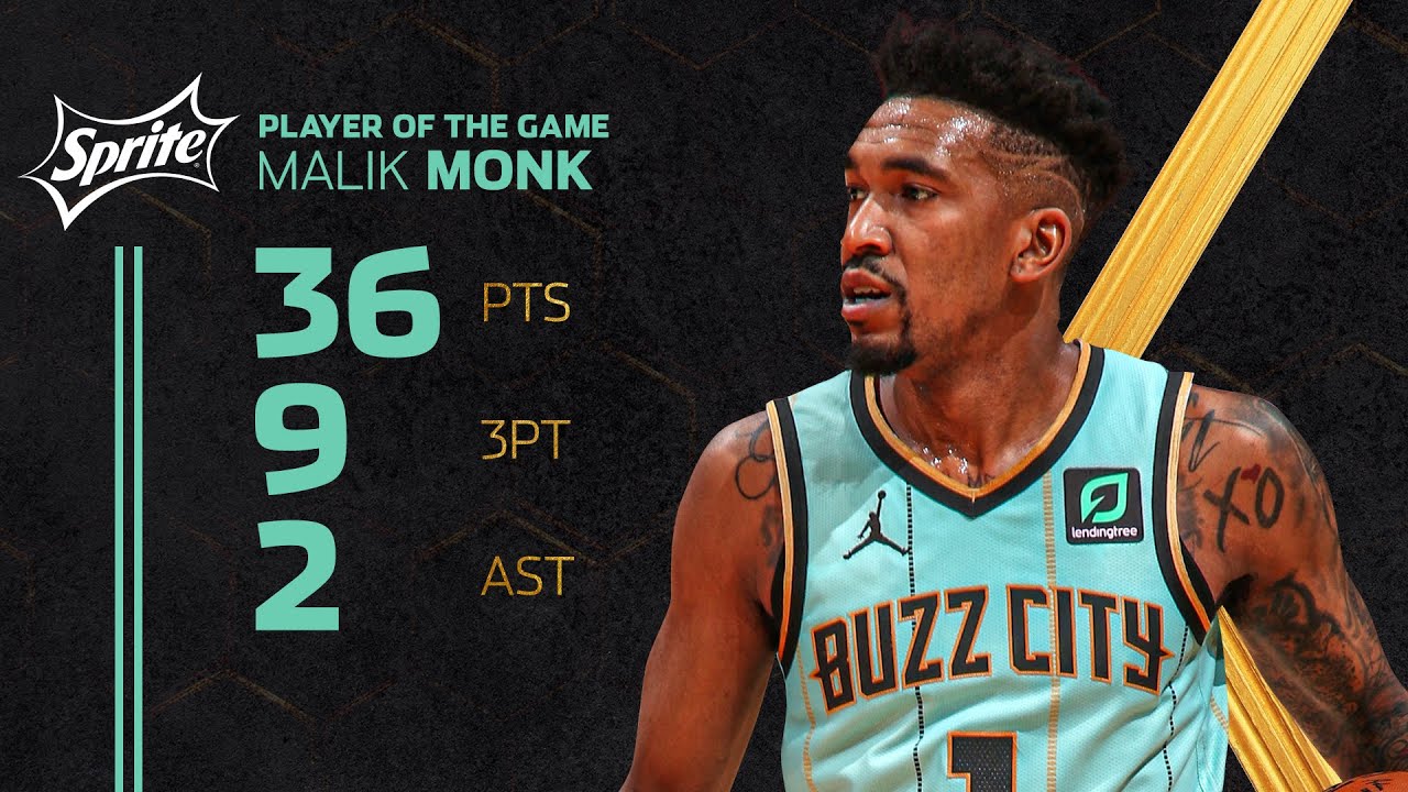 MALIK MONK Scores 36 PTS (9 THREE-POINTERS) vs. Miami! background