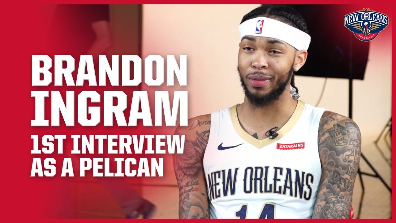 Brandon Ingram Anxious to Get Back on the Floor with the Pelicans background