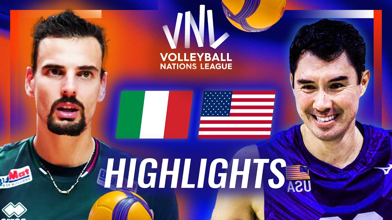 Italy ЁЯЗоЁЯЗ╣ vs. USA ЁЯЗ║ЁЯЗ╕ - Highlights | Men's VNL 2026