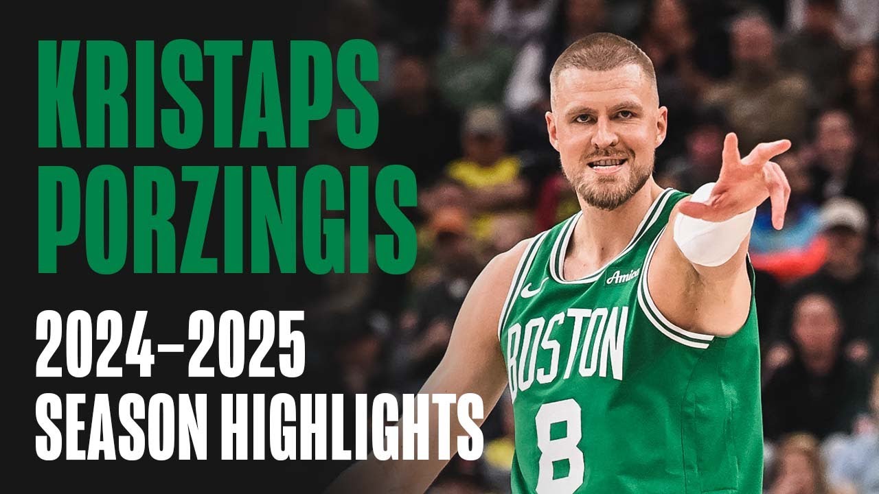 Kristaps Porzingis FULL SEASON 2024-2025 highlights background