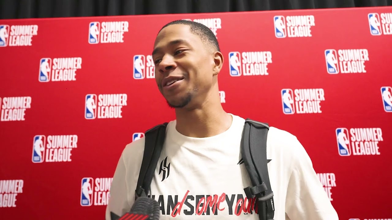 Jayson Kent Postgame Interview | July 12, 2026 vs. Magic | Portland Trail Blazers