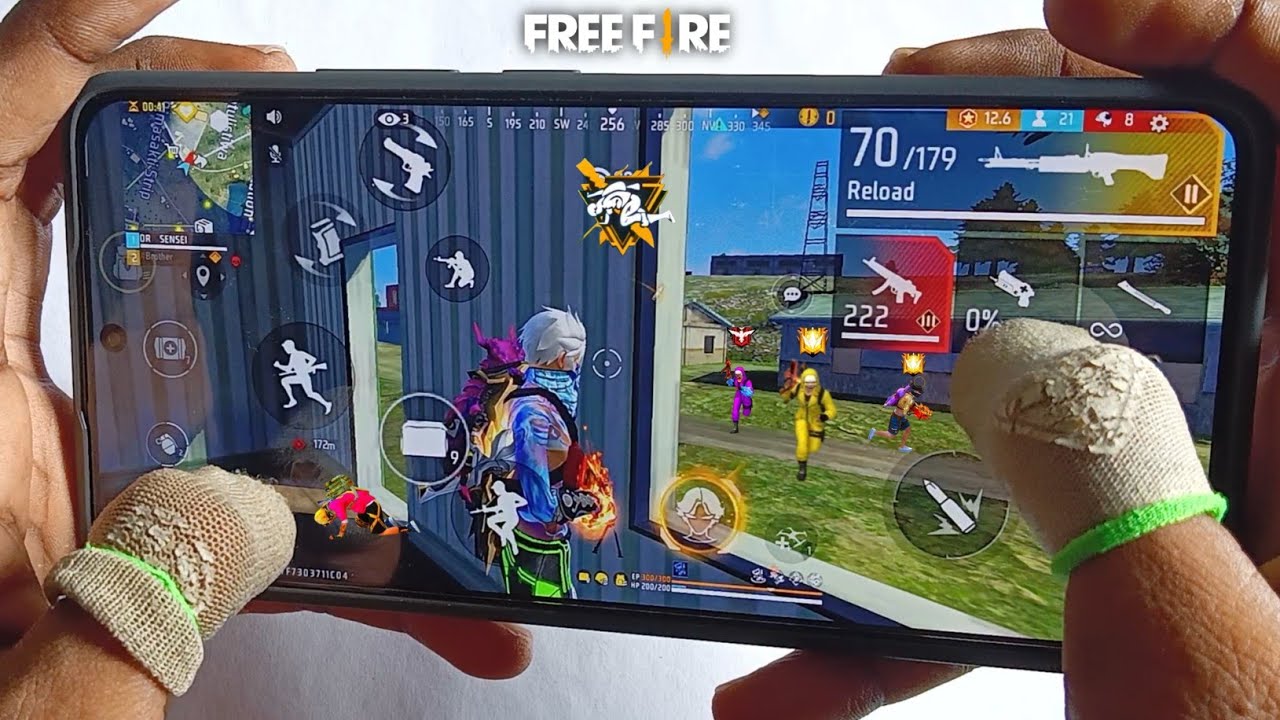 20+ KILLS TOTAL: HANDCAM GAMEPLAY 🤯 POCO X6 PRO 120HZ - 4 Finger CUSTOM HUD 💥