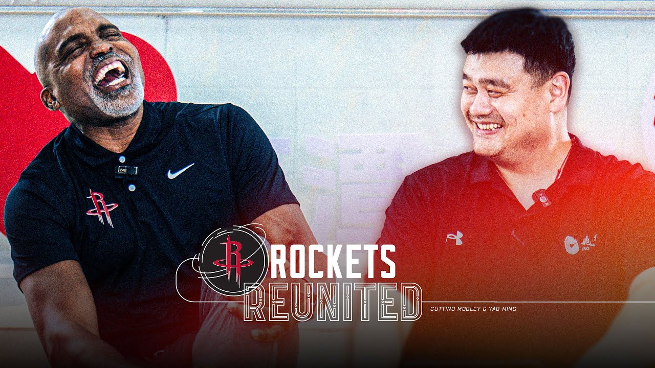Yao Ming x Cuttino Mobley | Rockets Reunited background