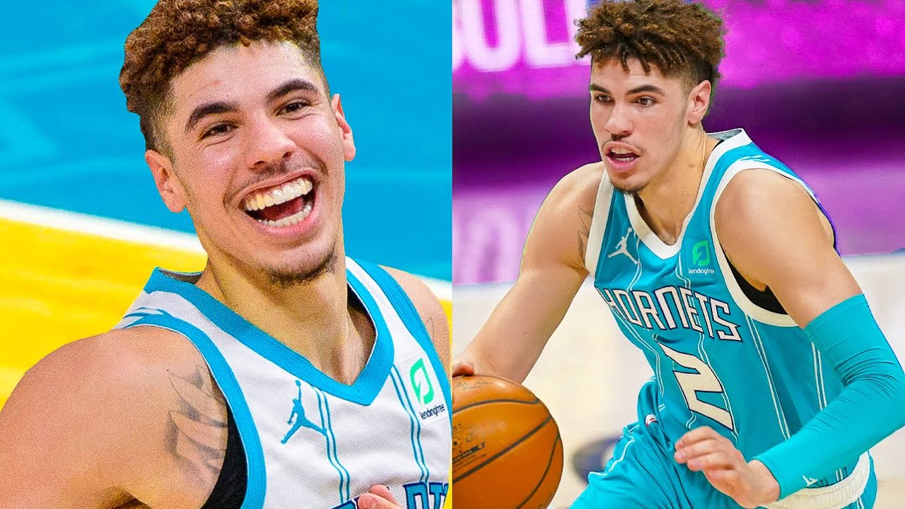 LaMelo Ball's BEST 2021 Highlights background