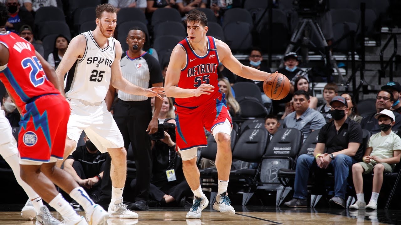 Detroit Pistons Highlights | Luka Garza scores career-high 20 points vs. Spurs