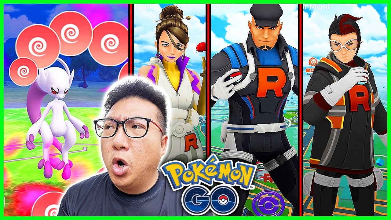 Mega Mewtwo Solos Every Team Rocket Leader in Pokemon GO