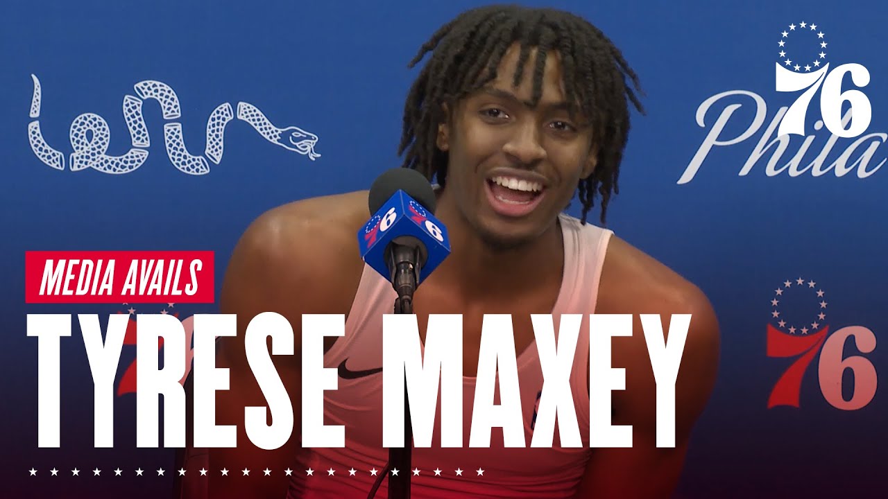 Tyrese Maxey Has Fun Media Session After Win vs. CLE (2.12.22)