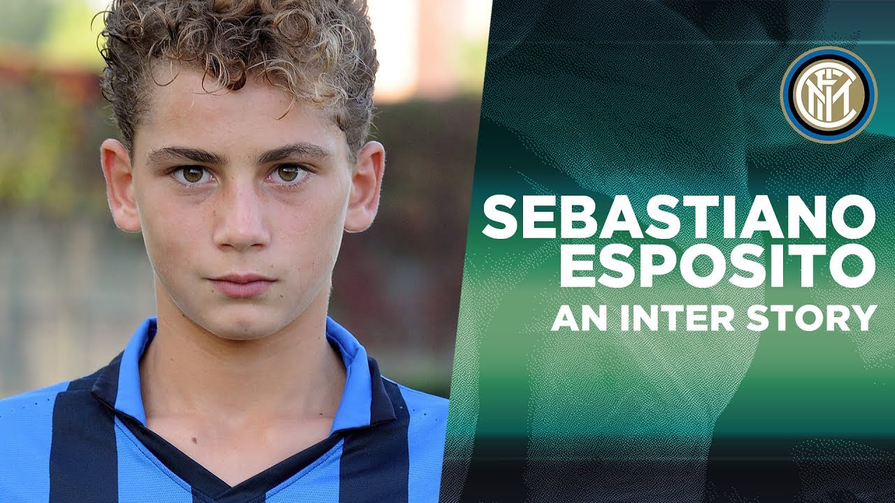 SEBASTIANO ESPOSITO | AN INTER STORY | From Youth Sector to First Team! 👊🏻⚫🔵 background