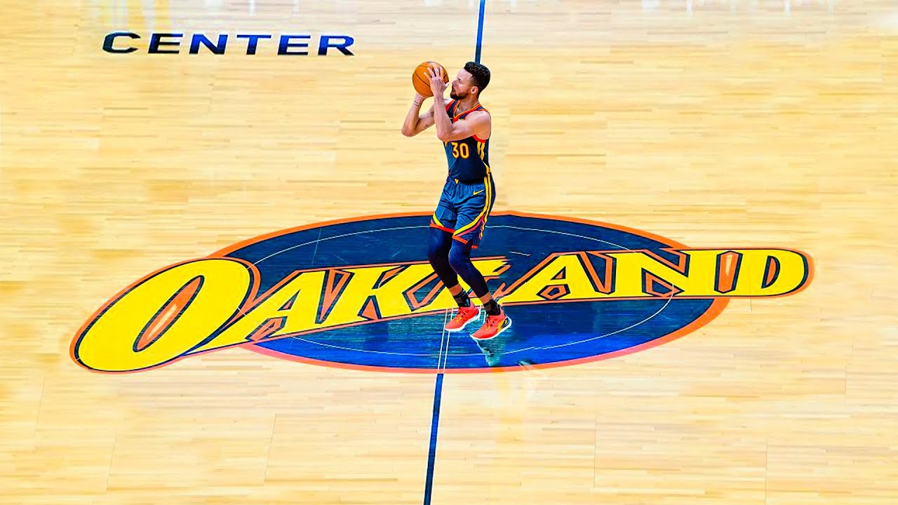Steph Curry's DEEPEST Shots of His Career ! (All Threes) background