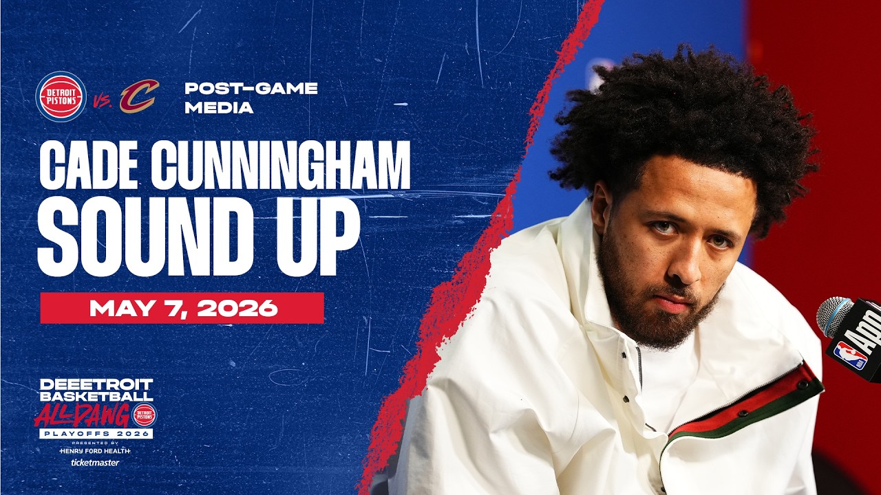 Game 2 Round 2: Post-Game Press Conference: Cade Cunningham | Pistons vs. Cavs | 05.07.26