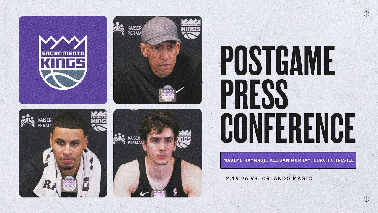 Maxime Raynaud, Keegan Murray, and Coach Christie | Postgame Interviews 2.19.26