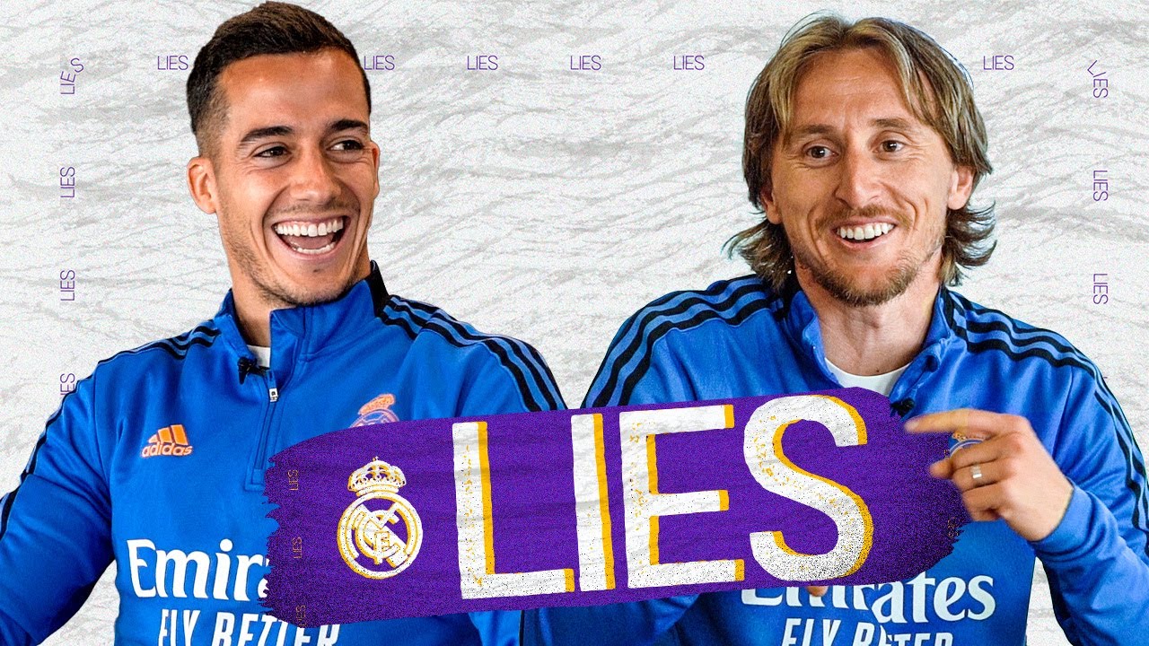 How many Champions League teams can you name? | Modrić & Lucas Vázquez? background