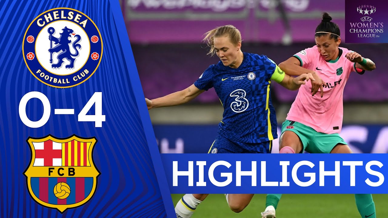 Chelsea 0-4 Barcelona | UEFA Women’s Champions League Final | Highlights background