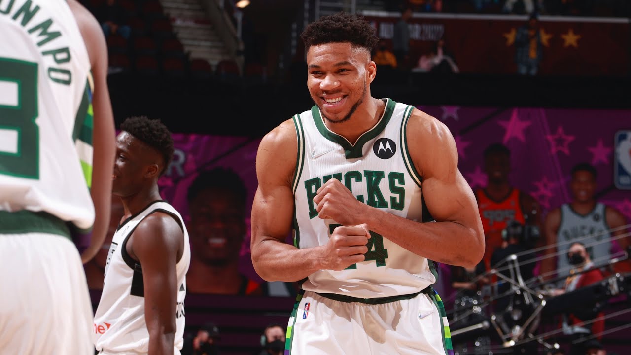 All-Access: Funniest Moments With Giannis, Khris, Jrue, Bobby, Pat and More | Best of 21-22 Season background