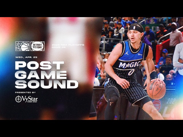 POSTGAME SOUND: ORLANDO MAGIC VS. DETROIT PISTONS | COACH MOSE, ANTHONY BLACK & PAOLO BANCHERO