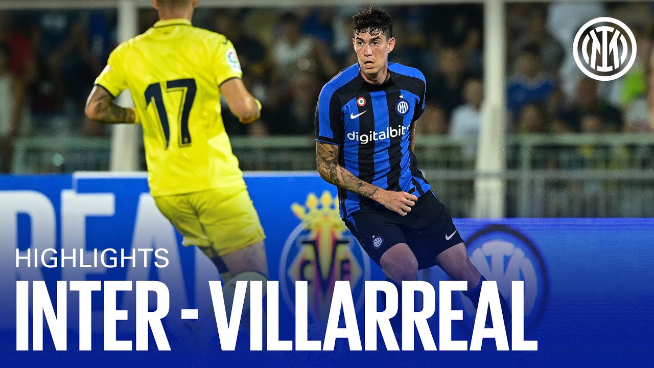 INTER 2-4 VILLARREAL | HIGHLIGHTS ⚫🔵🇬🇧 background